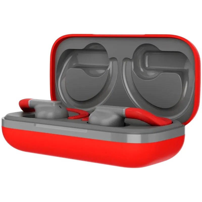 Беспроводные наушники CANYON headset OnRun 11 Sport Wireless charge Red (CNS-TWS11R) 4