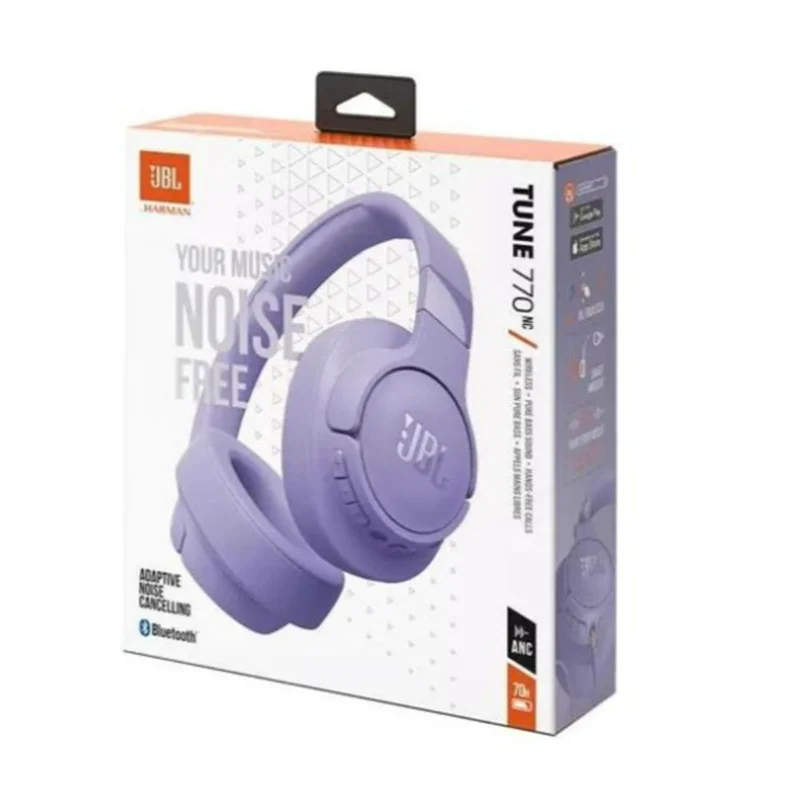 Наушники накладные JBL TUNE 770 Noice Cancelation Purple (JBLT770NCPUR) 5
