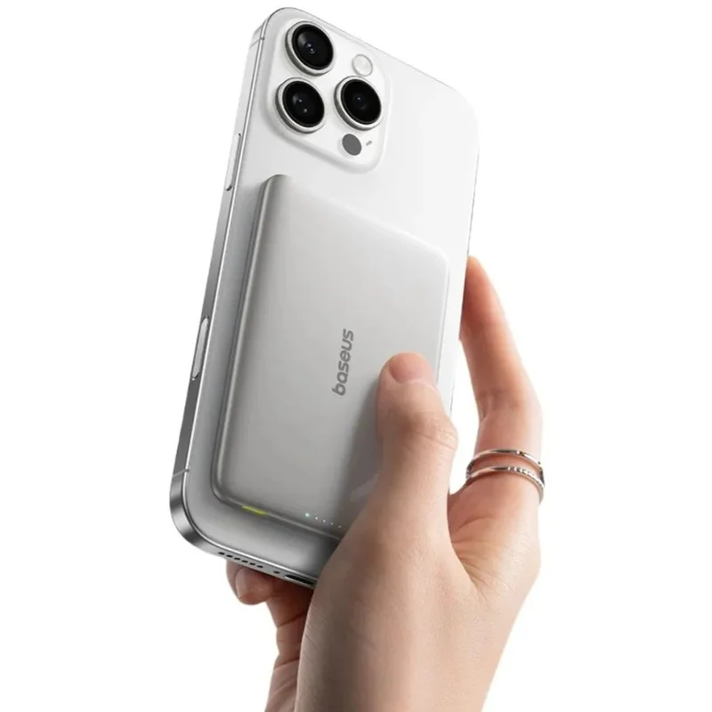 Портативный внешний аккумулятор, Baseus, PicoGo AM41 Ultra-Slim (E0026703), 5000mAh, 20W, Титановый 3