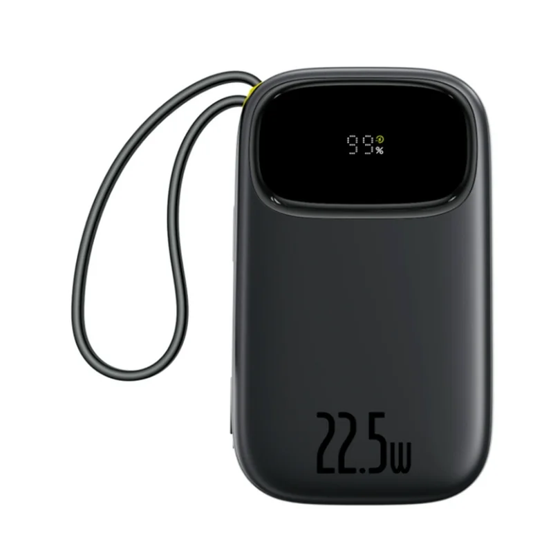 Портативный внешний аккумулятор, Baseus, EnerFill FC31 (P10082106123-00), 10000mAh, 22.5W, Черный 2