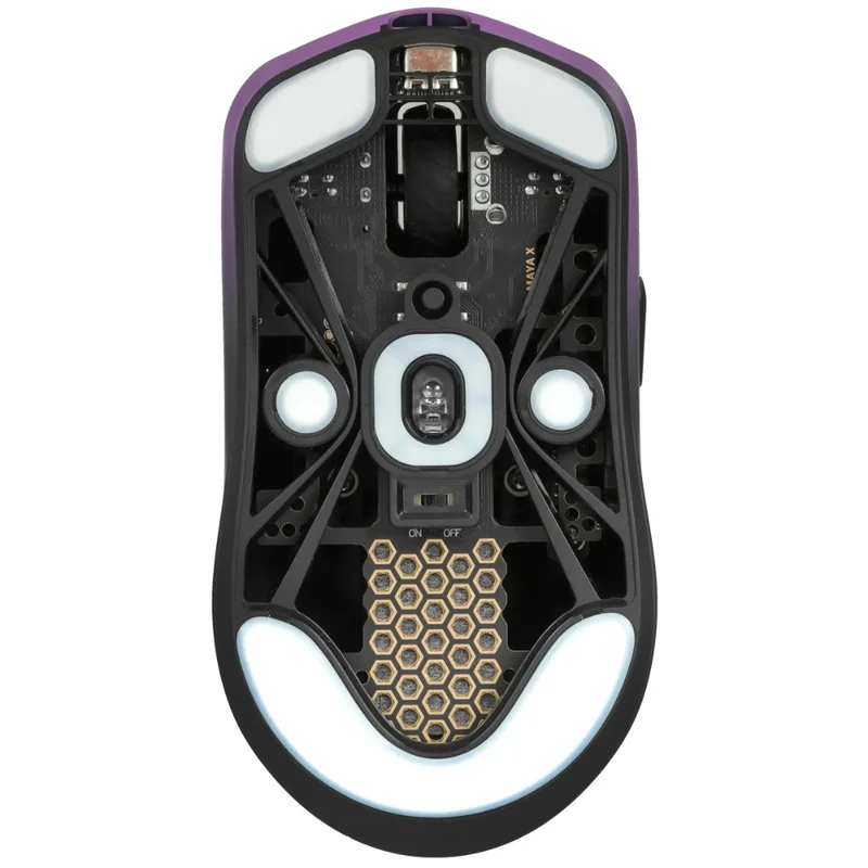 Игровая мышь беспроводная LAMZU Maya X, Purple Shadow 5