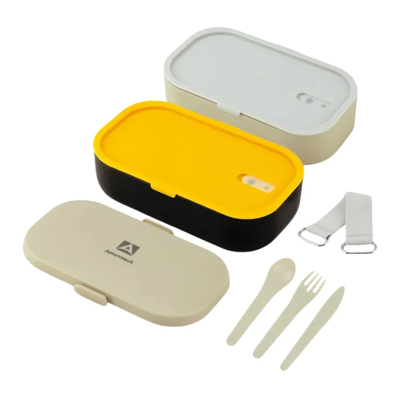 Ланчбокс 1,35л Арктика 031-1350-BK/BG черный/бежевый 2