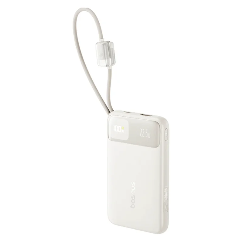 Портативный внешний аккумулятор, Baseus, EnerFill FC11 (E0027R05), 10000mAh, 22.5W, Бежевый 2