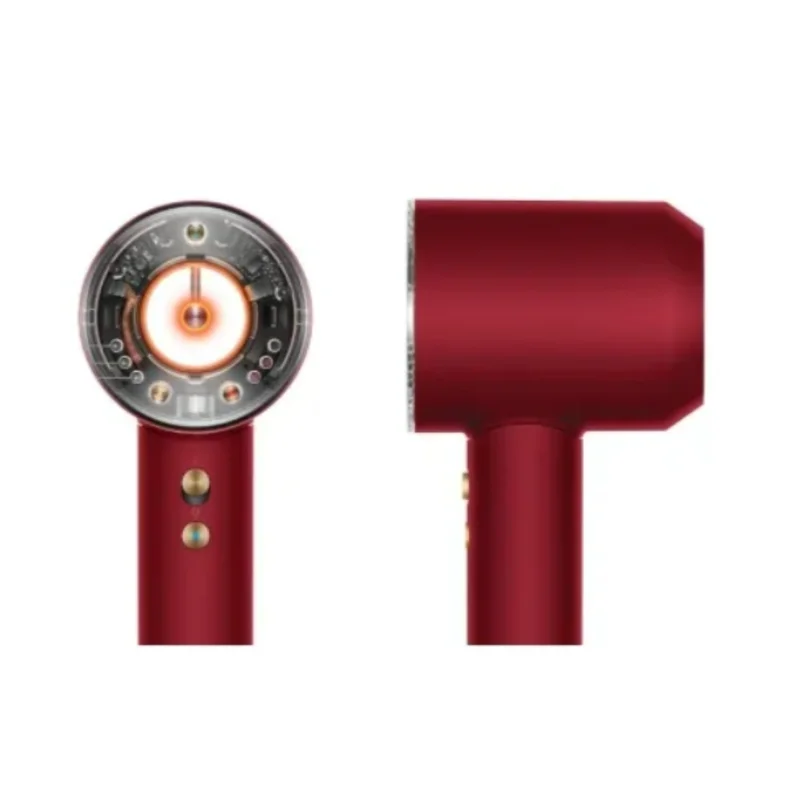 Фен Dyson HD16 Supersonic Nural Straight+Wavy бархатно‑красный/золото 2