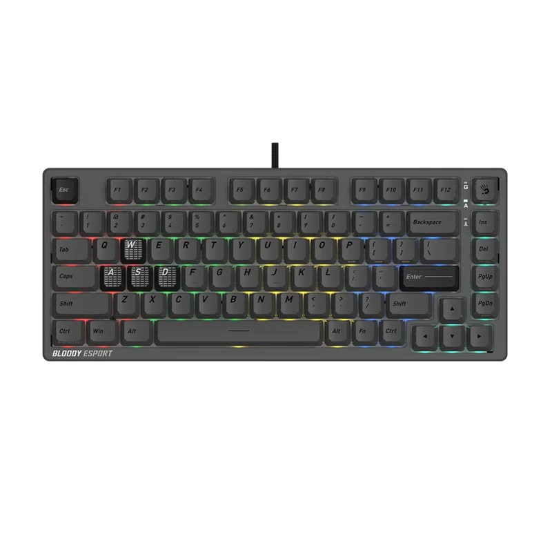Клавиатура игровая Bloody MS76, Iron Grey 3