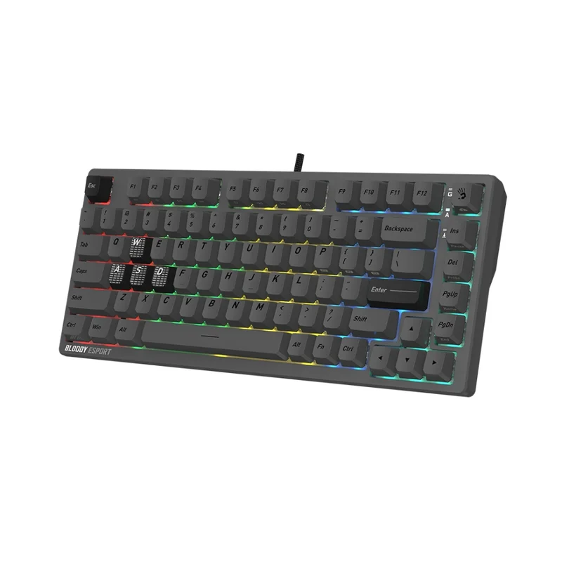 Клавиатура игровая Bloody MS76, Iron Grey 6