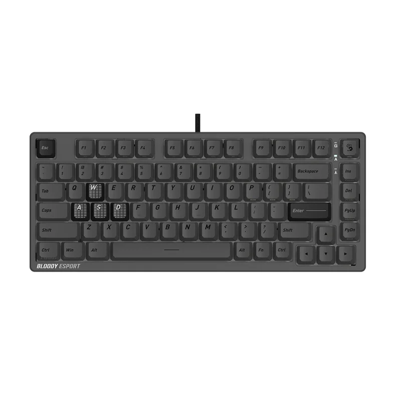Клавиатура игровая Bloody MS76, Iron Grey 9