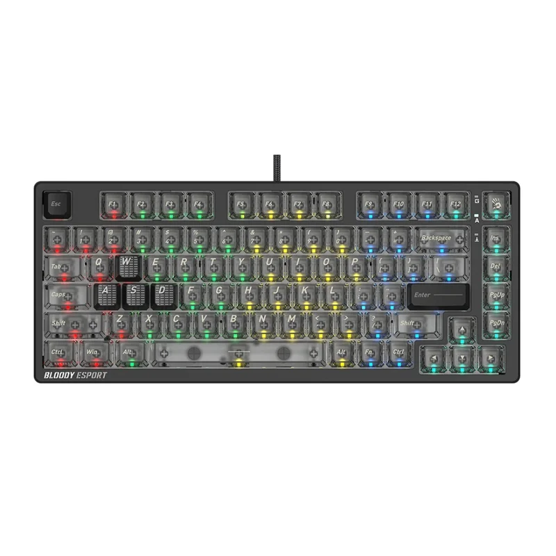 Клавиатура игровая Bloody MS76, Stellar Black 2