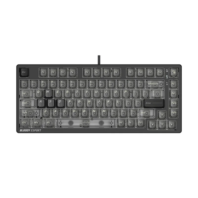 Клавиатура игровая Bloody MS76, Stellar Black 8