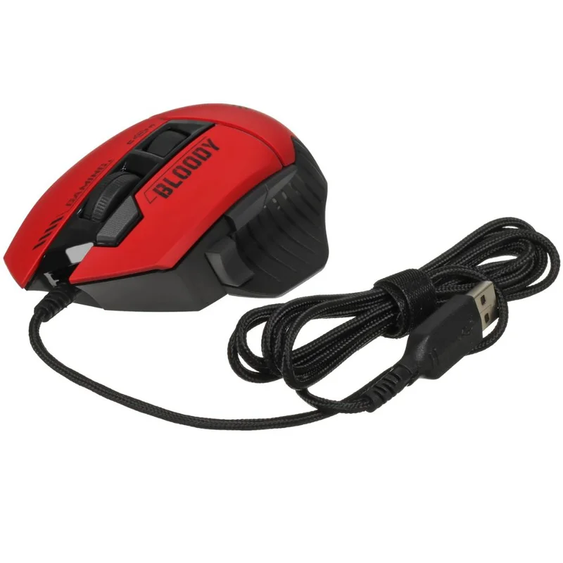 Игровая мышь Bloody W95-Max Sports, Red 7