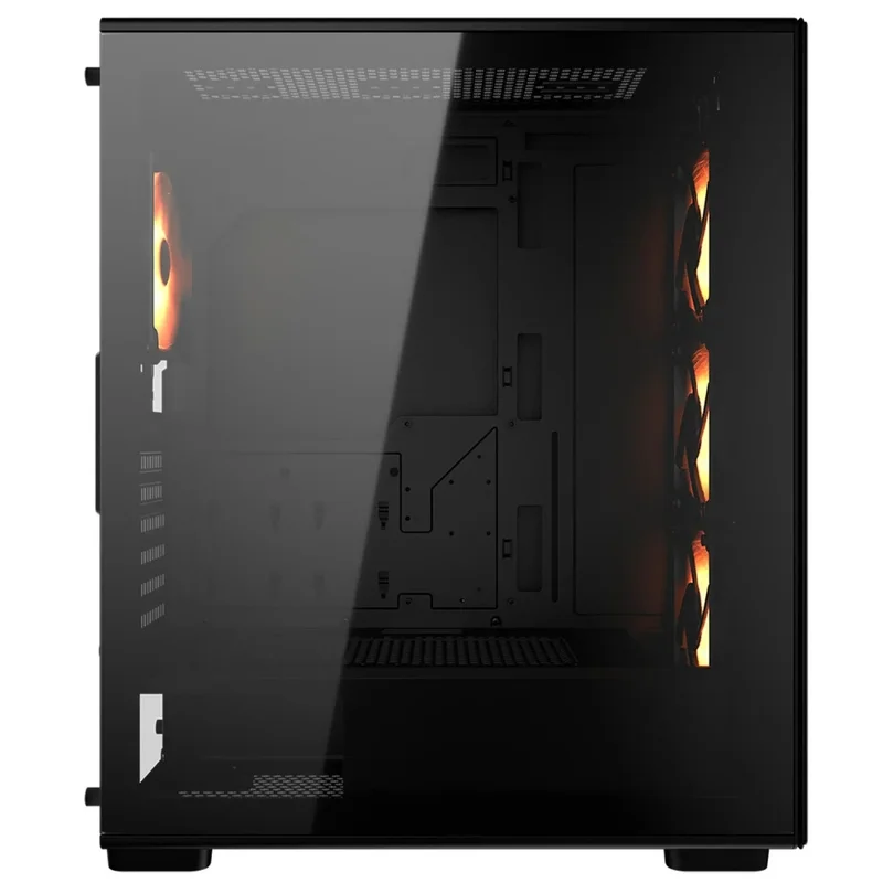 Кейс Cougar MX220 RGB MidTower, window, Black ATX 4x120mm FAN [CGR-2AC8B-RGB] 4