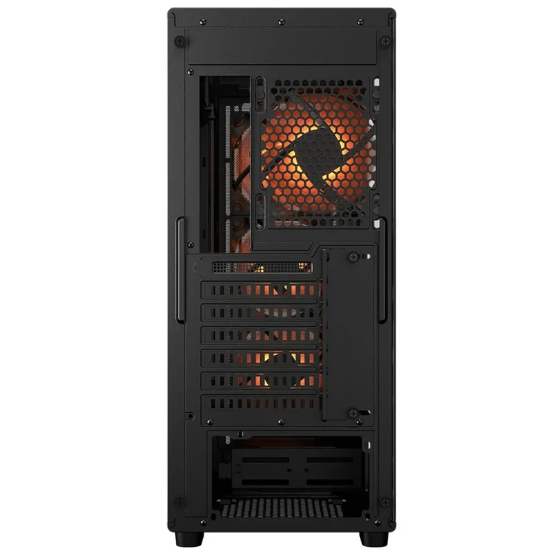 Кейс Cougar MX220 RGB MidTower, window, Black ATX 4x120mm FAN [CGR-2AC8B-RGB] 7