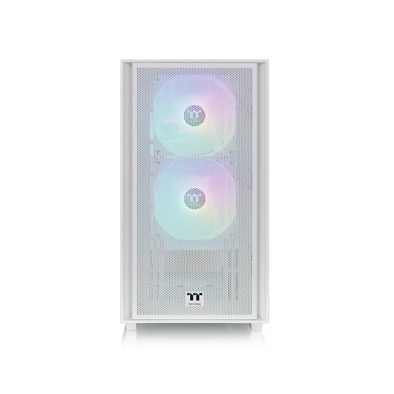Кейс Thermaltake Versa H16 TG ARGB Snow MiniTower, window, White mATX 3x120mm FAN [CA-1Y8-00S6WN-01] 2