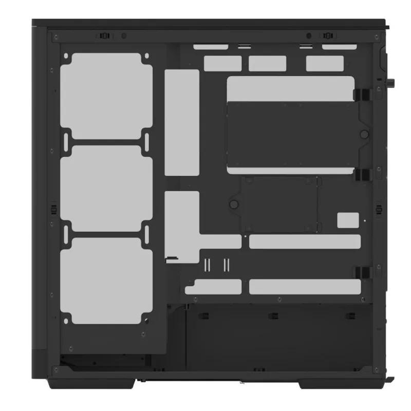 Кейс AeroCool D520A MidTower, window, Black ATX 4x120mm FAN [ACCM-DS05143.11] 3