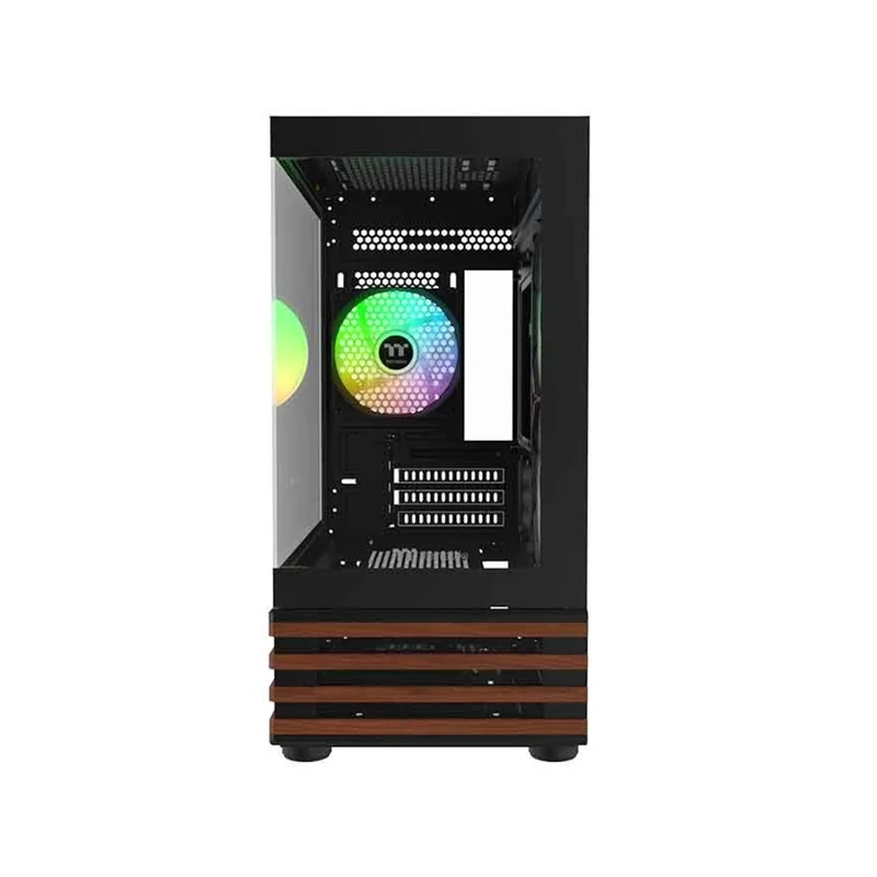 Кейс Thermaltake View 170 WS ARGB Black MiniTower, window, Black mATX 3x120mm FAN [CA-1Z4-00M1WN-WS] 2