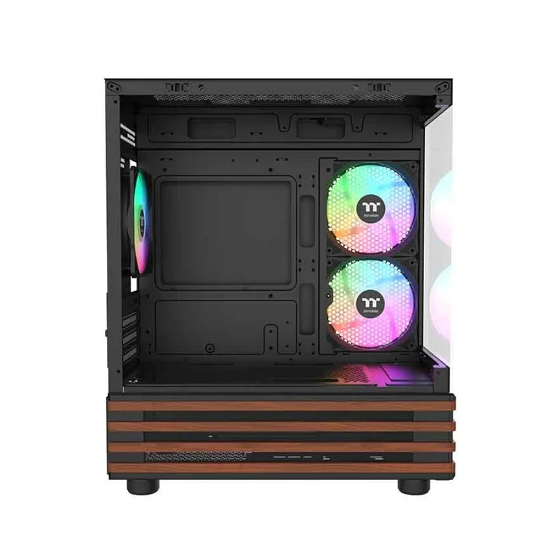 Кейс Thermaltake View 170 WS ARGB Black MiniTower, window, Black mATX 3x120mm FAN [CA-1Z4-00M1WN-WS] 3