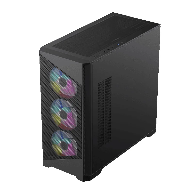 Кейс GameMax Destroyer MB 6670M MiniTower, Black mATX 4x120mm FAN [9101-0300R0006] 3