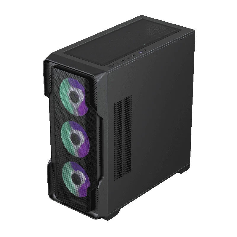 Кейс GameMax Siege MidTower, window, Black ATX [9101-0800R0031] 4