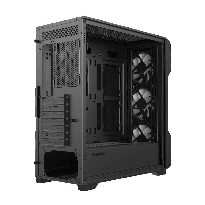 Кейс GameMax Siege MidTower, window, Black ATX [9101-0800R0031] 7