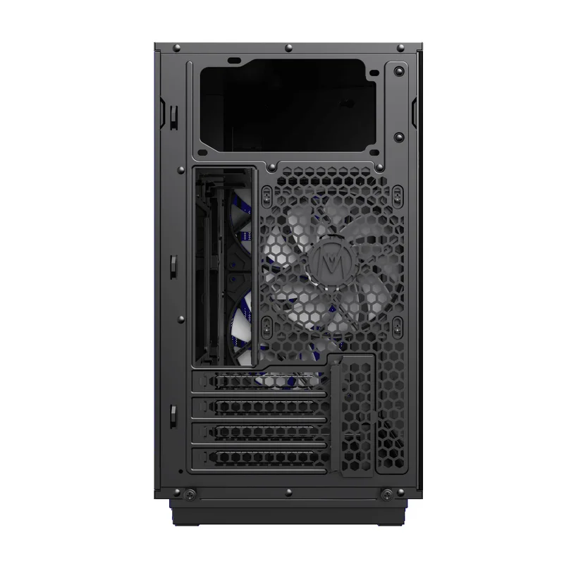 Кейс GameMax F35 BW MidTower, window, Black mATX 3x120mm FAN [1116-4035R0003] 10