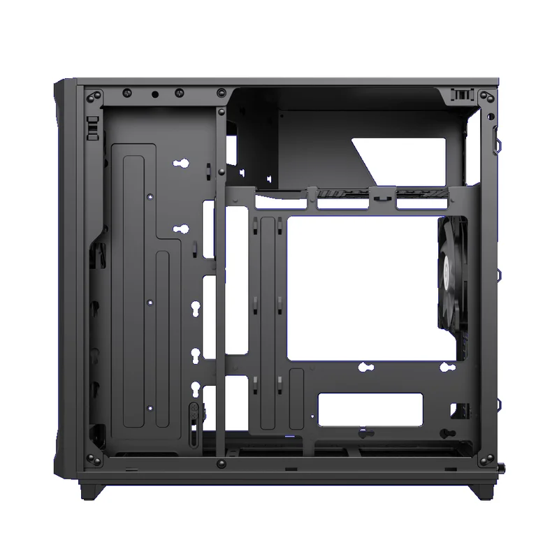 Кейс GameMax F35 BW MidTower, window, Black mATX 3x120mm FAN [1116-4035R0003] 11