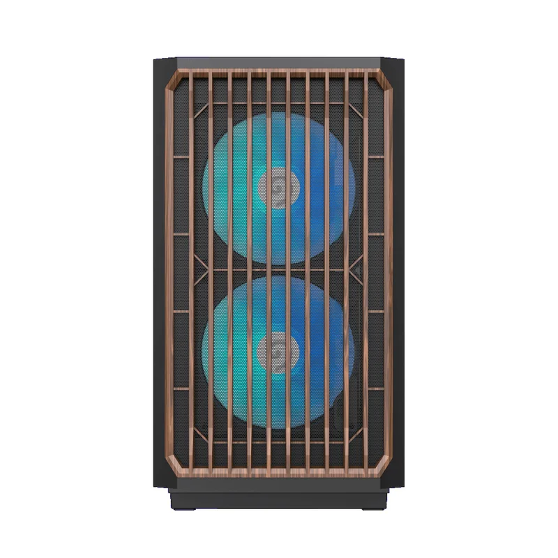 Кейс GameMax F35 BW MidTower, window, Black mATX 3x120mm FAN [1116-4035R0003] 3