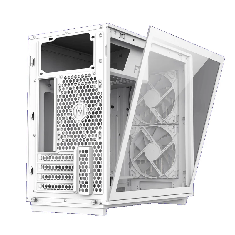 Кейс GameMax F35 WW MidTower, window, White mATX 3x120mm FAN [1116-4035R0002] 10