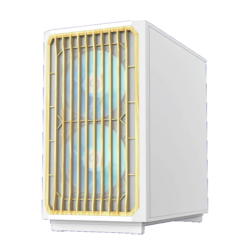 Кейс GameMax F35 WW MidTower, window, White mATX 3x120mm FAN [1116-4035R0002] 4