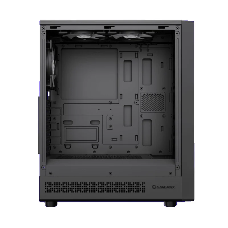 Кейс GameMax Storm 2 AB MidTower, window, Black ATX 3x120mm FAN [1115-3803R0006] 12