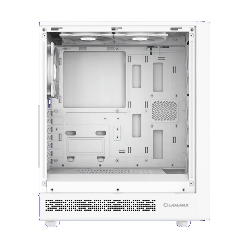 Кейс GameMax Storm 2 AW MidTower, window, White ATX 3x120mm FAN [1115-3803R0007] 9