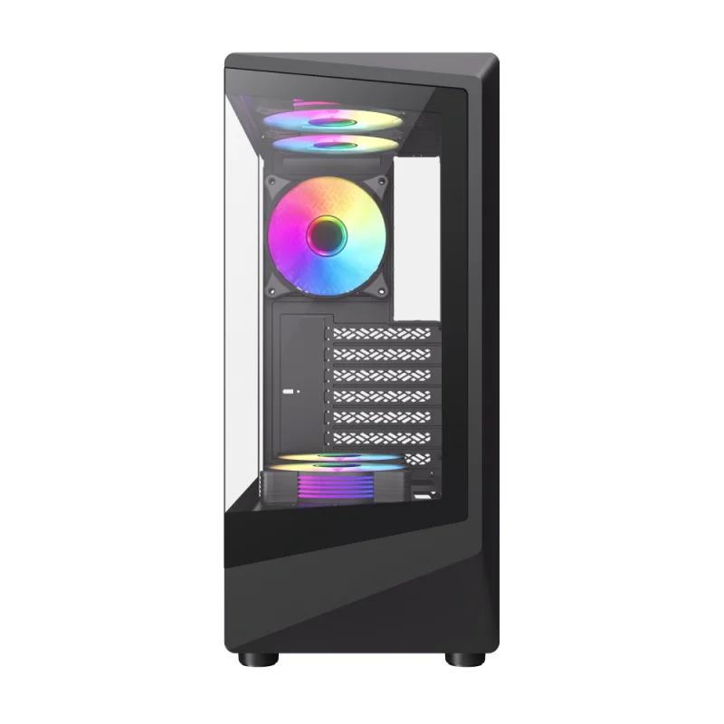 Кейс GameMax Vista COC AB MidTower, window, Black ATX [1115-3806R0004] 2