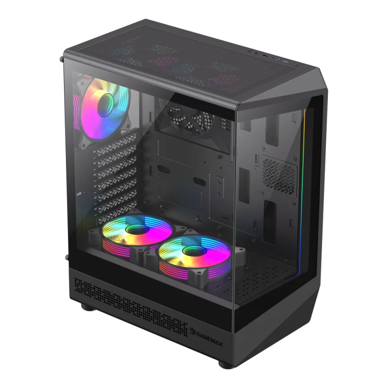 Кейс GameMax Vista COC AB MidTower, window, Black ATX [1115-3806R0004] 3