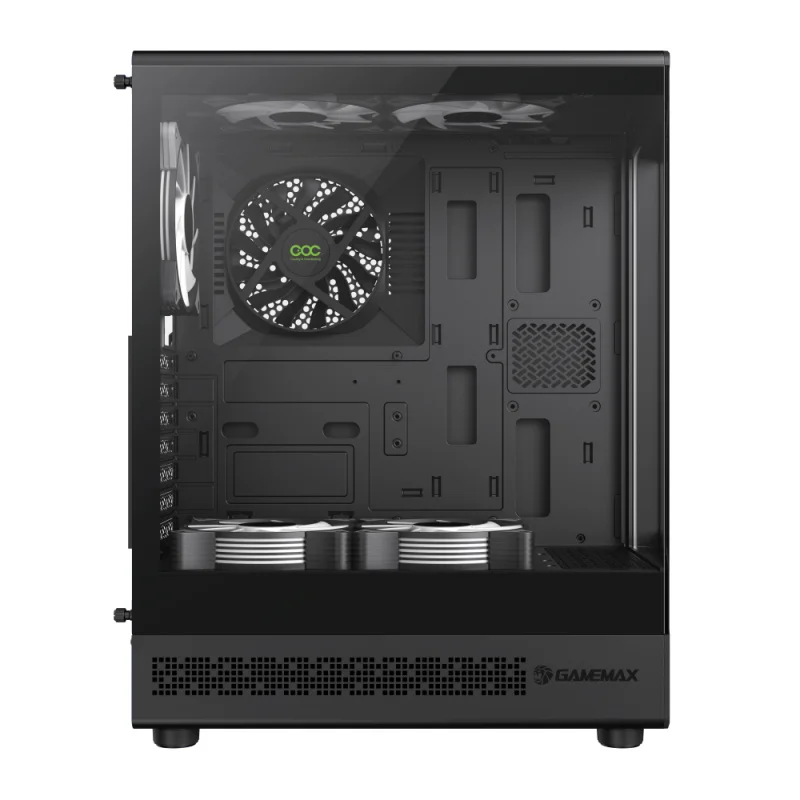 Кейс GameMax Vista COC AB MidTower, window, Black ATX [1115-3806R0004] 6