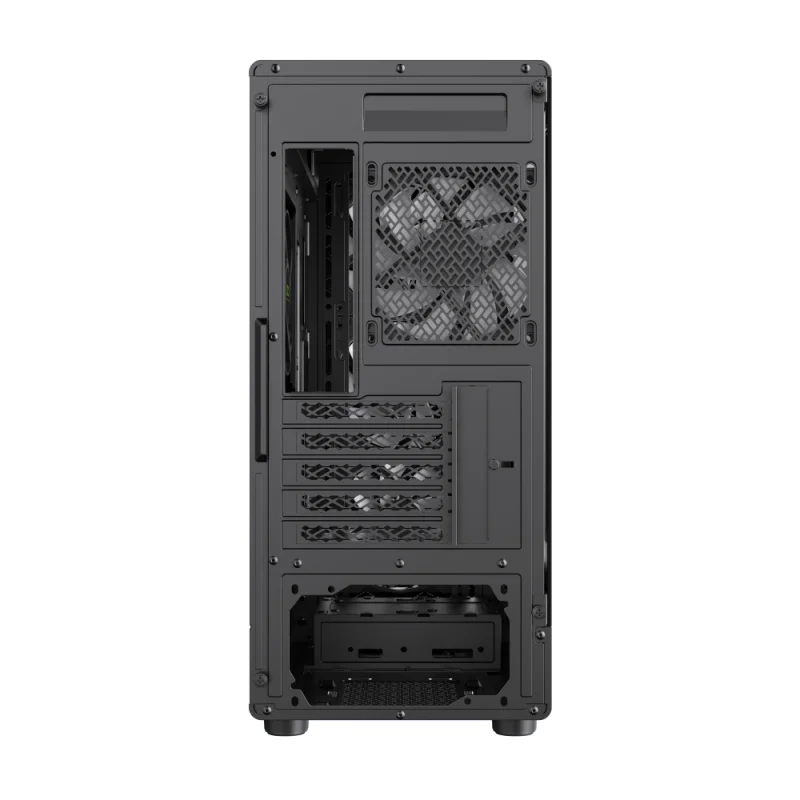 Кейс GameMax Forge COC MiniTower, window, Black mATX 2x140mm FAN [1117-3701R0005] 10