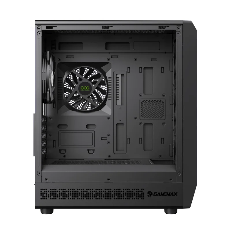 Кейс GameMax Forge COC MiniTower, window, Black mATX 2x140mm FAN [1117-3701R0005] 7
