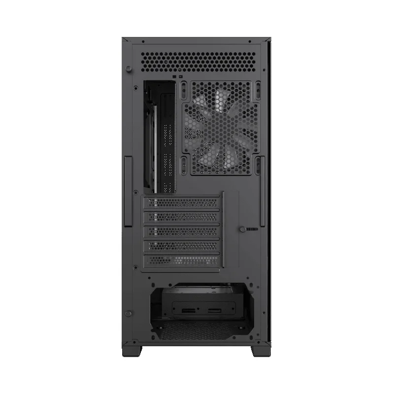 Кейс GameMax Defender MB MiniTower, window, Black mATX 4x120mm FAN [9101-0600R0014] 11