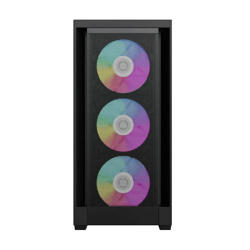 Кейс GameMax Defender MB MiniTower, window, Black mATX 4x120mm FAN [9101-0600R0014] 2