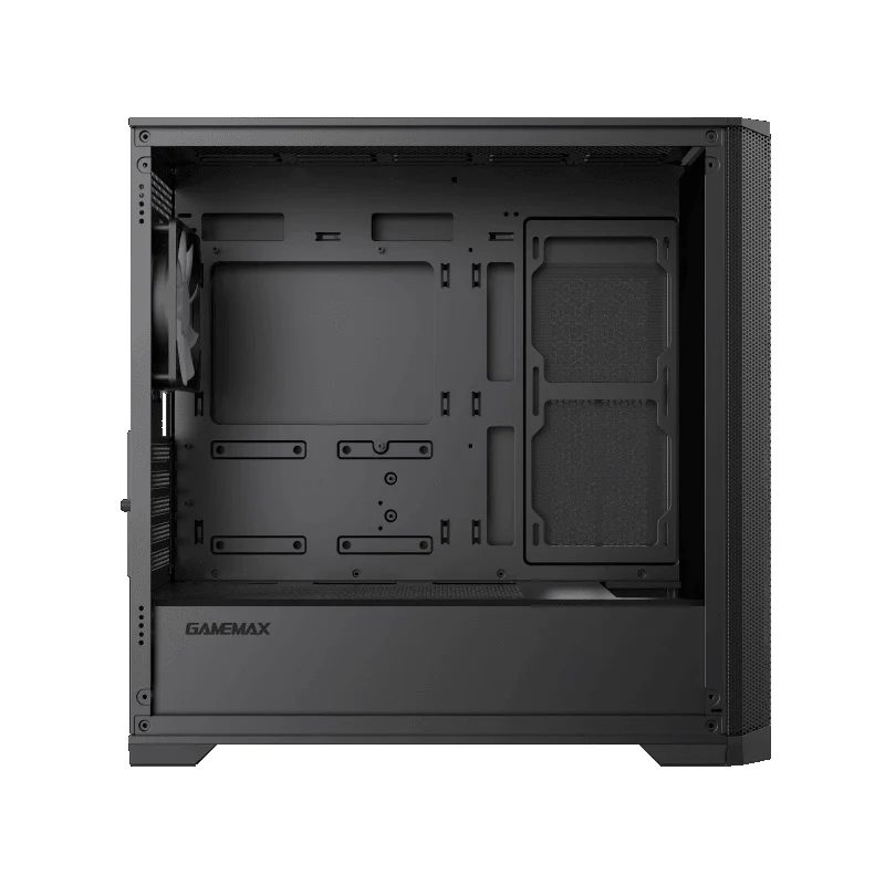 Кейс GameMax Defender MB MiniTower, window, Black mATX 4x120mm FAN [9101-0600R0014] 7