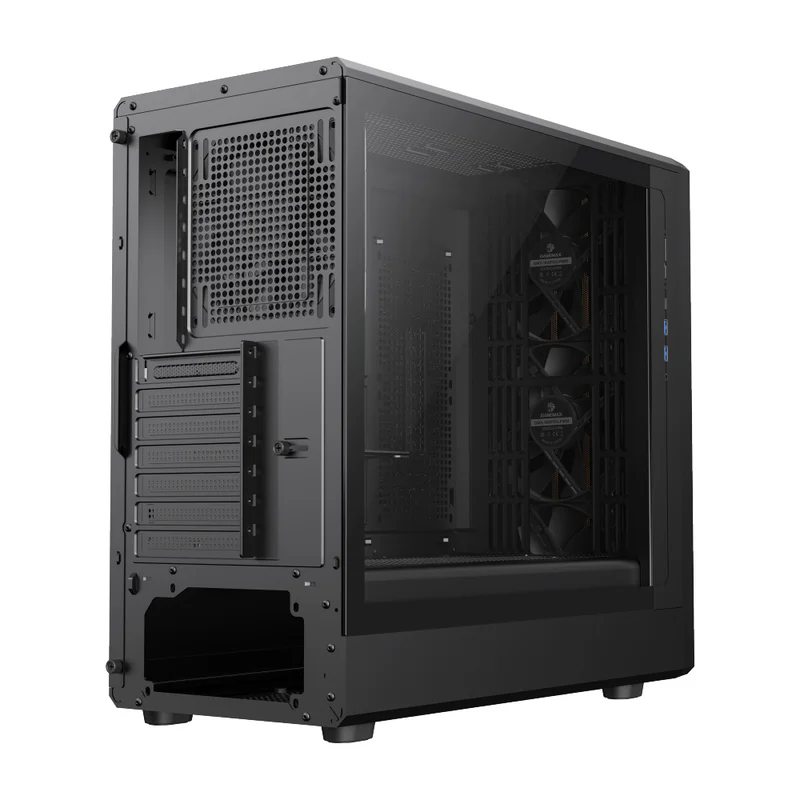 Кейс GameMax CLAW 460 WB MidTower, window, Black ATX 2x140mm FAN [9101-1200R0009] 11