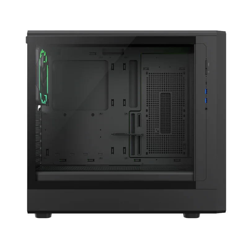 Кейс GameMax CLAW 460 WB MidTower, window, Black ATX 2x140mm FAN [9101-1200R0009] 9