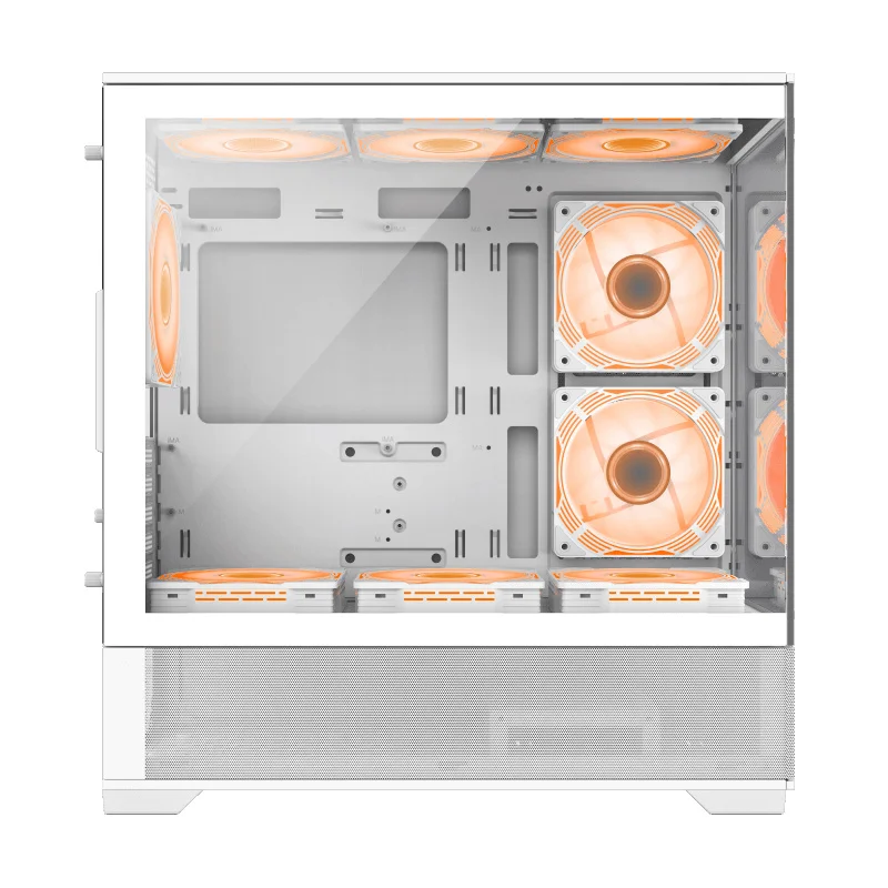 Кейс GameMax VISTA 2 MW MidTower, window, White ATX 1x120mm FAN [9101-0600R0017] 4