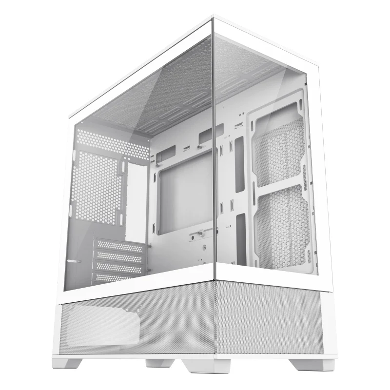 Кейс GameMax VISTA 2 MW MidTower, window, White ATX 1x120mm FAN [9101-0600R0017] 5