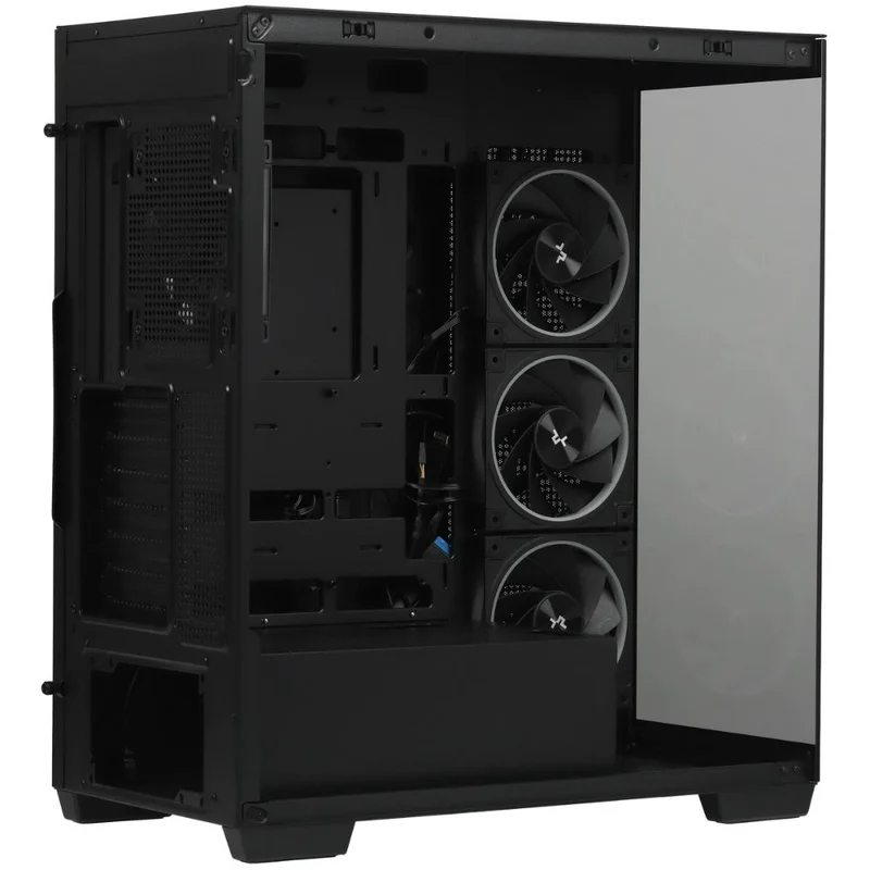 Кейс DeepCool CG580 4F V2 MidTower, window, Black E-ATX 4x120mm FAN [R-CG580-BKADA4-G-2] 2