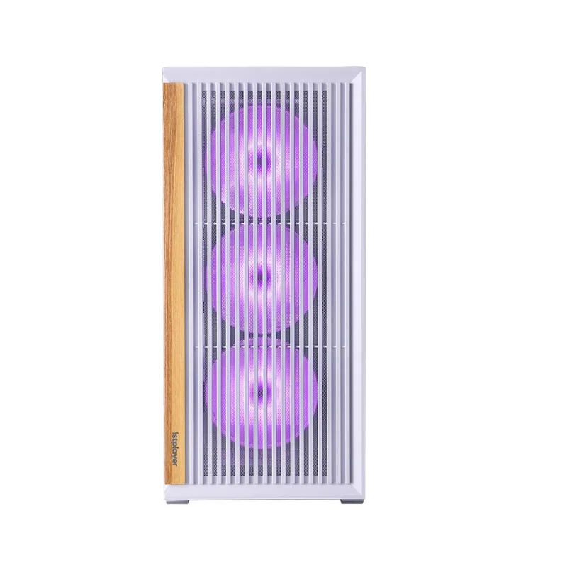 Кейс 1STPLAYER WD7 MidTower, window, White ATX 6x120mm FAN [WD7-WH-4FA7-W-2FA7R-W] 2