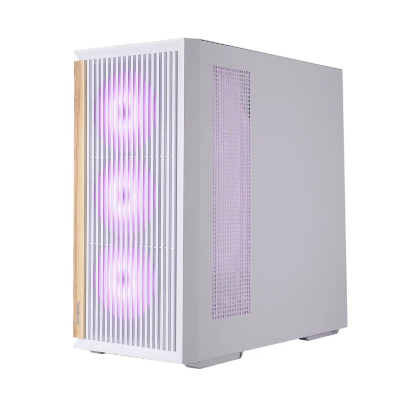 Кейс 1STPLAYER WD7 MidTower, window, White ATX 6x120mm FAN [WD7-WH-4FA7-W-2FA7R-W] 3