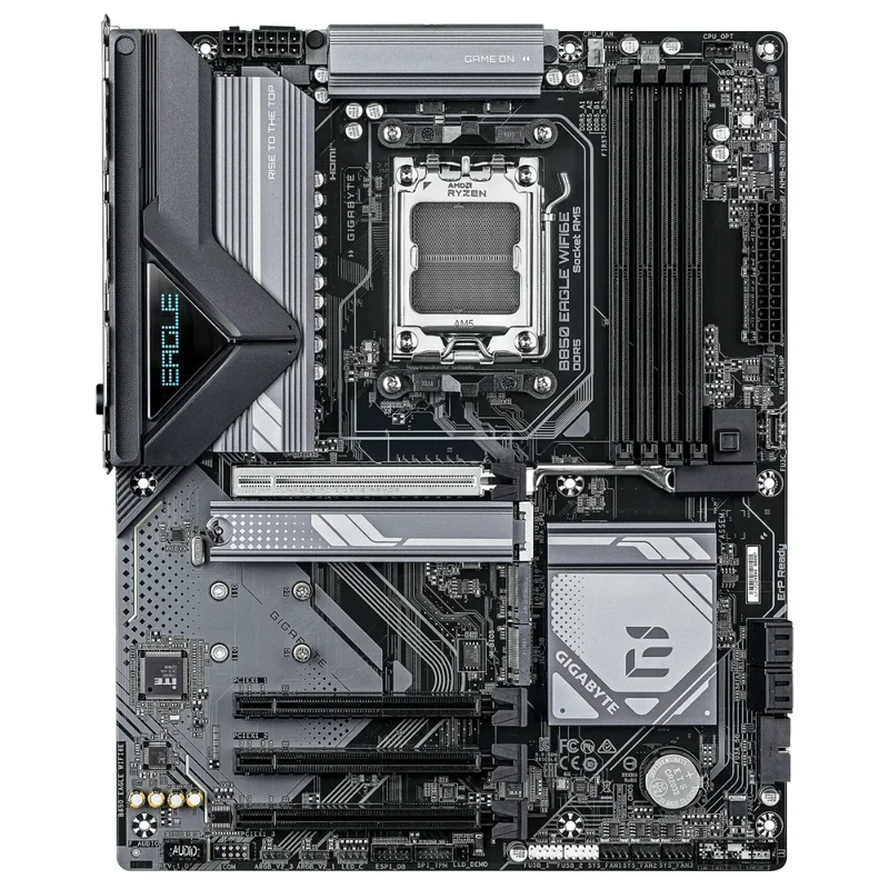 Материнская плата Gigabyte B850 EAGLE WIFI6E AM5 4DDR5 PCI-E 4x16 (HDMI+DP) ATX 2
