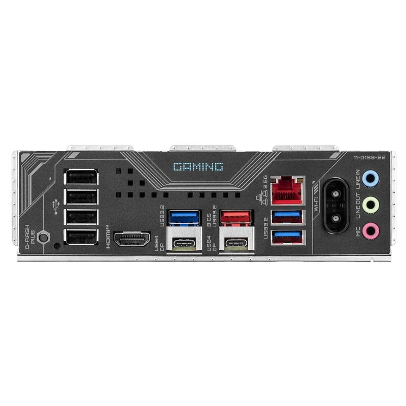 Материнская плата Gigabyte X870 GAMING WIFI6 AM5 4DDR5 PCI-E 3x16 (HDMI+2USB4 Type-C) ATX 4