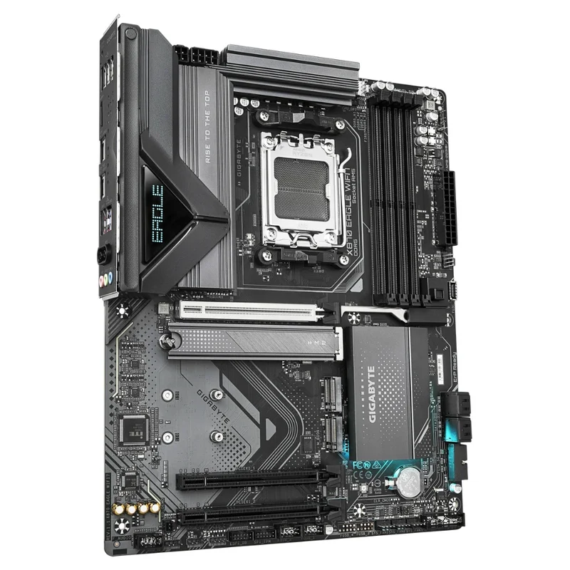 Материнская плата Gigabyte X870 EAGLE WIFI7 AM5 4DDR5 PCI-E 3x16 (HDMI+2USB4 Type-C) ATX 3