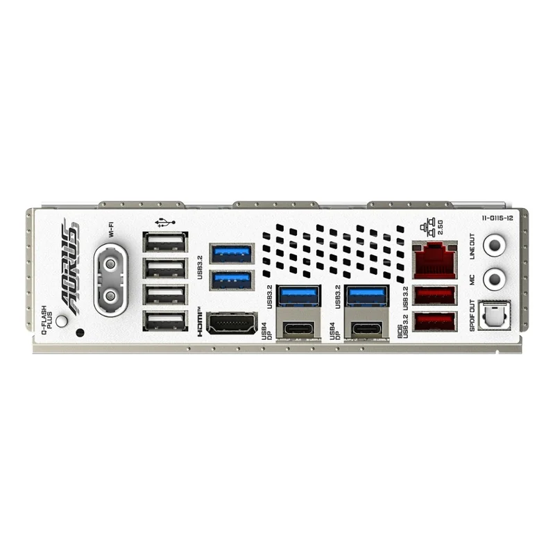 Материнская плата Gigabyte X870 AORUS ELITE WIFI7 ICE AM5 4DDR5 PCI-E 3x16 (HDMI+2USB4 Type-C) ATX 5