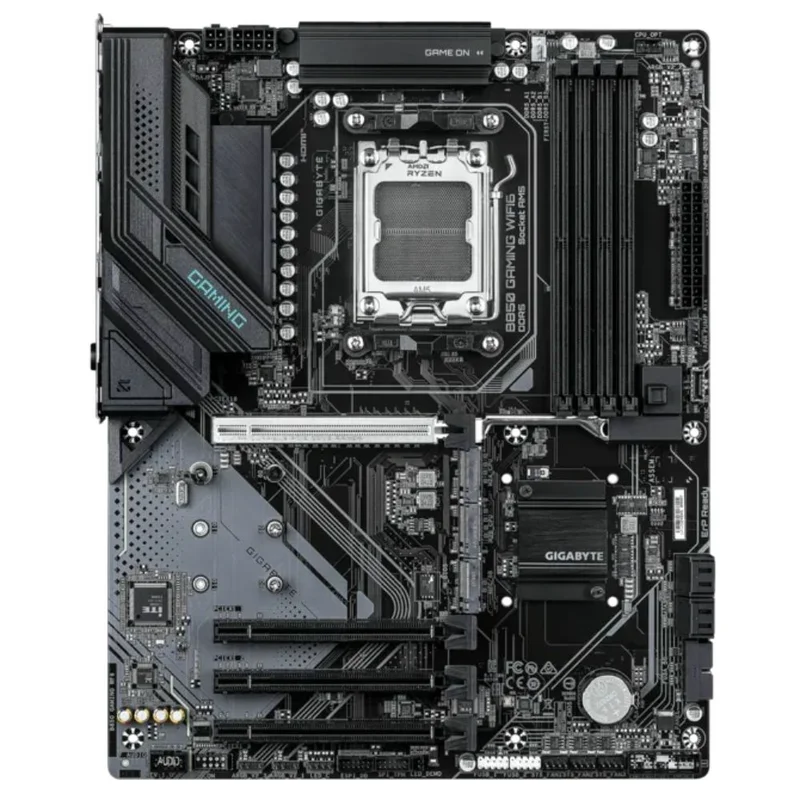 Материнская плата Gigabyte B850 GAMING WIFI6 AM5 4DDR5 PCI-E 1x16 (HDMI+DP) ATX 2